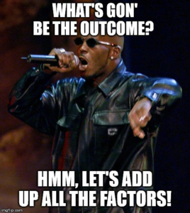 dmx meme about counting up factors