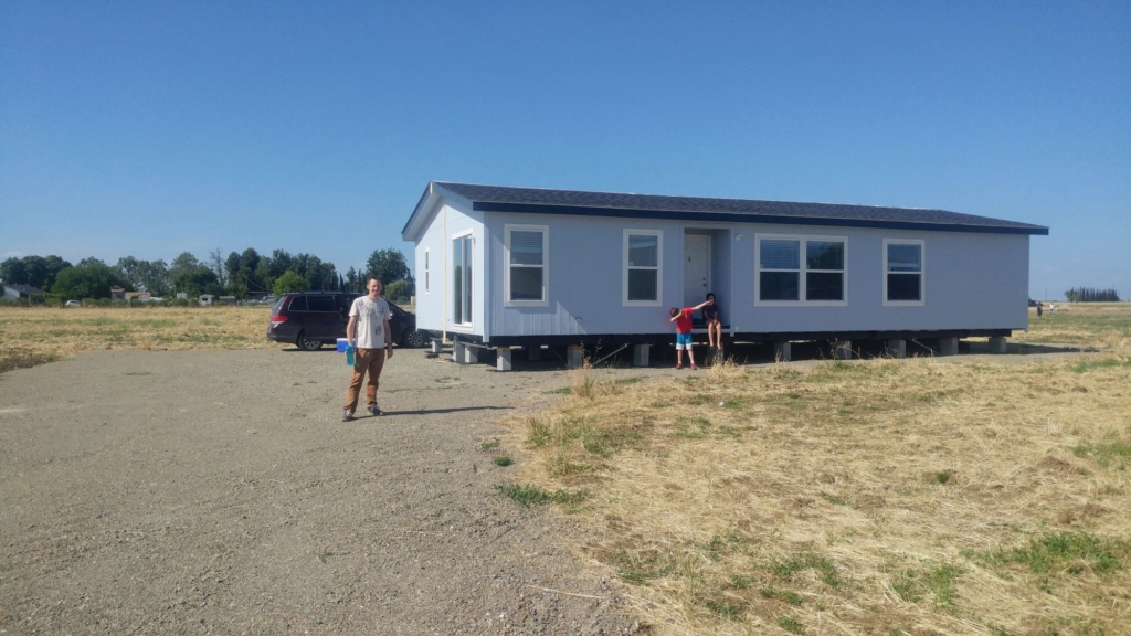 manufactured home on axles